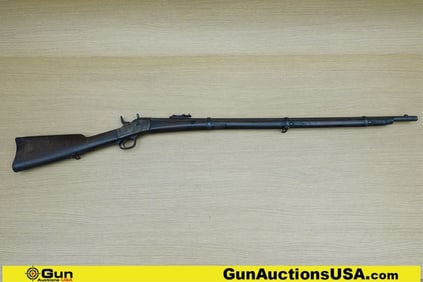 Remington 1871 ROLLING BLOCK 50-70 Rifle. Fair Condition. 35" Barrel. Dark Bore Single Shot