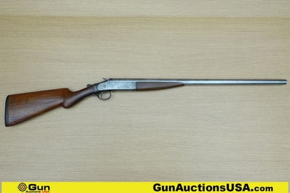IVER JOHNSON'S ARMS & CYCLE WORKS SINGLE SHOT BREAK 12 ga. Shotgun. Good condition, Normal Handling