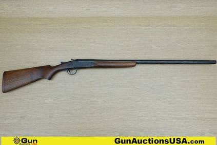 J STEVENS SPRINGFIELD 12 ga. Shotgun. Good condition, Normal Handling Marks, Scattered Spotting