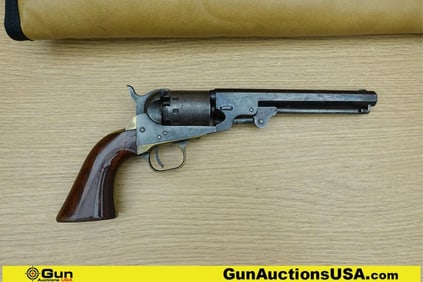 Manhattan Arms Co. NAVY .36 Caliber Revolver. Good condition, Normal Handling Marks, Scattered