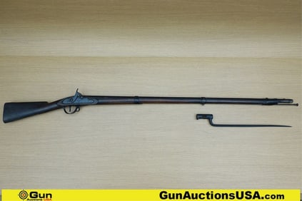 HARPER'S FERRY Appears to be .68 Caliber COLLECTOR'S Musket. Good condition, Normal Handling Marks,