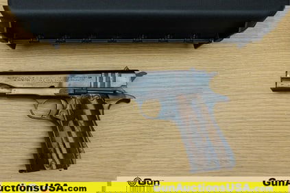 BALLESTER MOLINA 45 ACP Pistol. Good condition, Normal Handling Marks, Scattered Spotting and/or