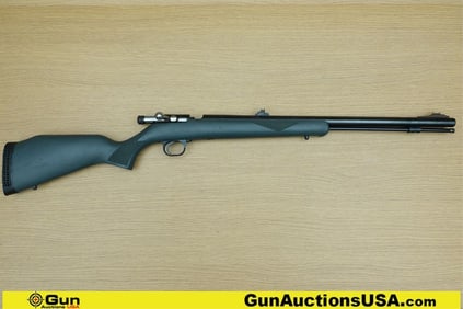 Knight T- BOLT .50 Caliber Rifle. Good condition, Normal Handling Marks, Scattered Spotting and/or