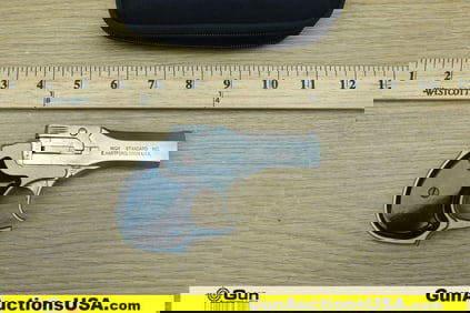 HIGH STANDARD INC. DERRINGER .22 MAGNUM Pistol. Very Good. 3.5" Barrel. Shiny Bore, Tight Action