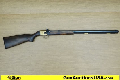 NAVY ARMS CO. .50 Caliber Musket. Very Good. 26" Barrel. Percussion Features a Blued Octagonal