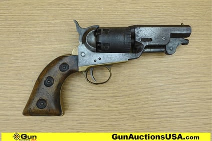COLT 1851 NAVYSHERIFF .36 Caliber COLLECTOR'S Revolver. Good condition, Normal Handling Marks,