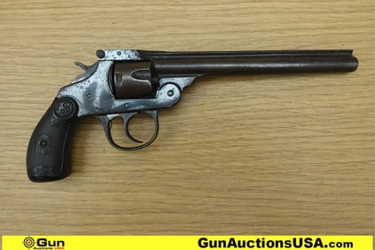 IVER JOHNSON'S ARMS & CYCLE WORKS TOP BREAK .32 S&W CTG TOP BREAK Revolver. Good Condition. 6"