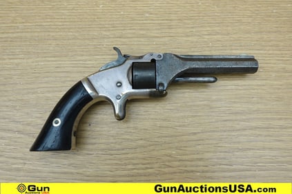 S&W 1 SECOND ISSUE .22 CAL COLLECTOR'S Revolver. Good condition, Normal Handling Marks, Scattered