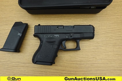 Glock 27 40 S&W Pistol. Very Good. 3.25" Barrel. Shiny Bore, Tight Action Semi Auto Sub Compact and