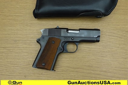 DETONICS ASSOCS. MK1 COMBAT MASTER .45 AUTO Pistol. Good Condition. 3 3/8" Barrel. Shiny Bore, Tight