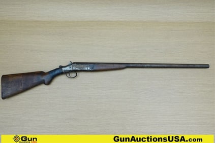 BUCKEYE GUN CO SINGLE SHOT BREAK 12 ga. Shotgun. Needs Repair. 28.5" Barrel. Break Action. Features