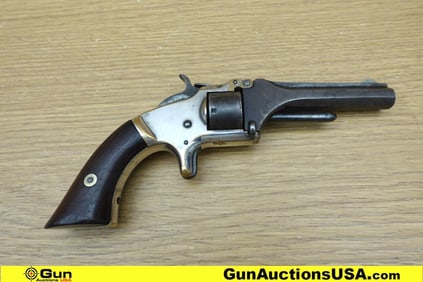 S&W 1 SECOND ISSUE .22 CAL COLLECTOR'S Revolver. Good condition, Normal Handling Marks, Scattered