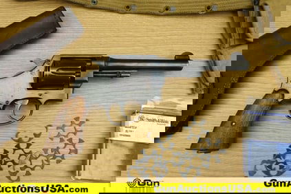 S&W 1917 45ACP MATCHING NUMBERS Revolver. Good condition, Normal Handling Marks, Scattered Spotting