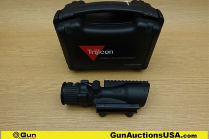 Trijicon ACOG Optic. Excellent. Magnified Optic, 6x48, Picatinny Rail on Top For Additional