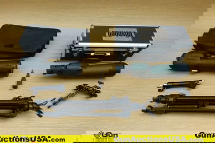 Bushnell, Etc. Spotting Scopes, Rifle Tri-Pod . Very Good. 1- Bushnell 15x45 Spotting Scope with