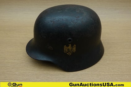 Military Surplus M40 COLLECTOR'S Helmet. Good condition, Normal Handling Marks, Scattered Spotting