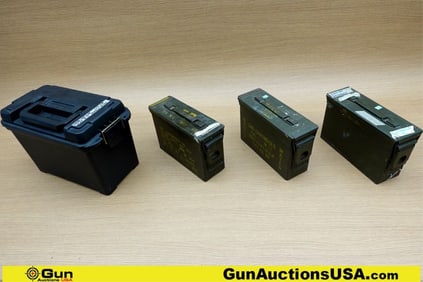 Cabela's, Military Surplus Ammo Cans. Good condition, Normal Handling Marks, Scattered Spotting