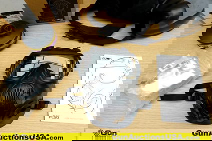 Avon PC50 Full Face Gas Mask, Drop Leg Carry Pouch, and 2 Filters. Includes Original Box.. (72856)