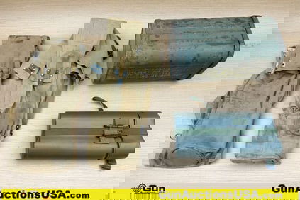 LOCAL PICKUP ONLY, Military Surplus COLLECTOR'S Ordinance/Equipment Carriers and Cans. Good