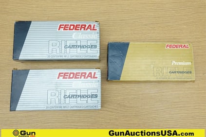 Federal .375 H&H MAGNUM Ammo. 52 Rds. . (74027) (GSCT50)
