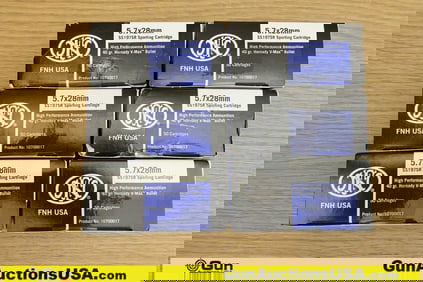 FNHUSA SS197SR 5.7x28 Ammo. 300 Rds, 40 Gr, VMAX Bullet. . (64848) (GSCT37)