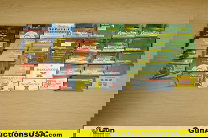 Winchester, Federal, Remington, Etc. 17 REM, 6MM, 22-250, .257 ROBERTS, 25.06, 6.5x55, 7-30 Waters,