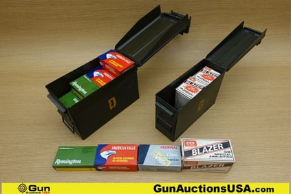 Rem, CCI, American Eagle .38 SPL Ammo. Approx. 1000 Rds of Assorted .38 SPL. Includes One Medium and