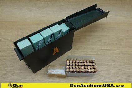 Military Surplus 7.62x54r Ammo. Approx. 200 Rds of 7.62x54r. Includes One Small OD Green Metal Ammo
