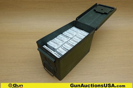 Winchester 9 mm Ammo. 700 Total Rds of 9 mm 124 Gr. FMJ. Includes One Medium OD Green Metal Ammo