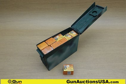 Golden Tiger 7.62x39 Ammo. 500 Total Rds of 7.62x39 124 Gr. Steel Case FMJBT. Includes One Small OD