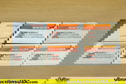 Win, Fed 270 Win Ammo. 113 Rds of 270 Win Assorted Gr.. (74096) (GSCT75)