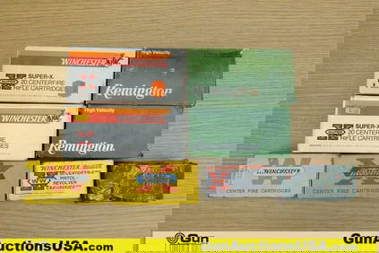 Win, Rem, Etc. .38 S&W, .32 S&W, .32 Win SPL . 258 Total Rds; 150 Rds .38 S&W, 80 Rds .32 S&W, and