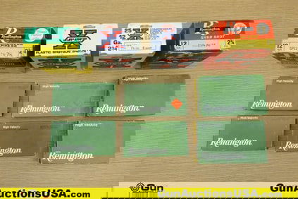 Win, Rem 12 Ga., .270 Win, 30-06 SPRING, .32 WIN SPL Ammo. 210 Total Rds; 95 Rds of Assorted 12 Ga.,