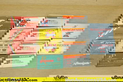 Win, Fed, Rem .358 WIN, .348 WIN, .300 SAVAGE, Etc Ammo. Approx. 253 Total Rds; 100 Rds of 30-30