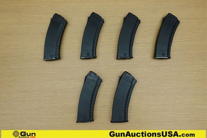Circle 21, Circle 10 5.45x39 Mags. Very Good. 6 Total Mags; 30 Rd AK 5.45x39 Polymer Mags.. (74156)