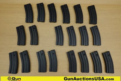 Military Surplus .223 cal/ 5.56 mm Mags. Good Condition. 20 Total Mags; 30 Rd AR15 .223 cal/ 5.56 mm