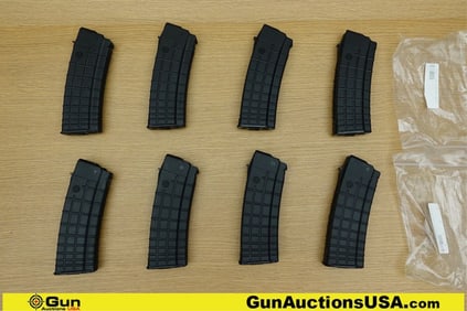 Arsenal, Etc. 5.56x45 Mags. Very Good. 8 Total Mags; 30 Rd AK 5.56x45 Polymer Mags.. (74162)