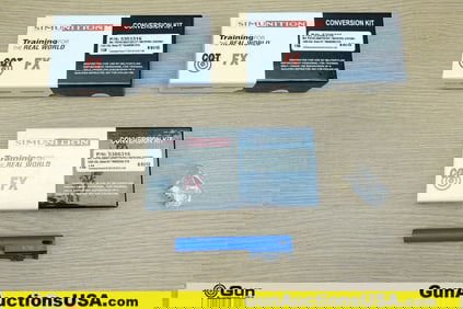 Simunition Sub 9MM Conversion Kits. Excellent. 3 Conversion Kits, in the Original Box. For