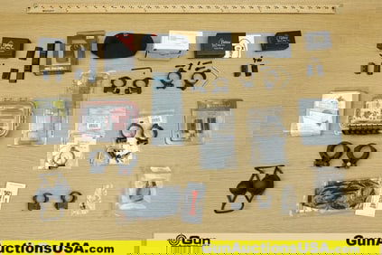 Leupold, Weaver, EGW, Etc. Accessories. Like New. 6 Assorted Scope Ring Sets, 6 Scope Bases, 1