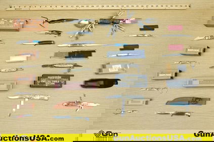 Colt, Rough Rider, Etc. Knives. Assorted Pocket & Fixed Blade Knives.. (67706) (GSCM27)