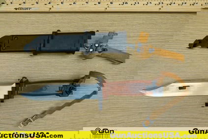 Military Surplus AKM Type 2 Bayonet. Very Good. This Bayonet Features Overall Length of 10.3/4" and