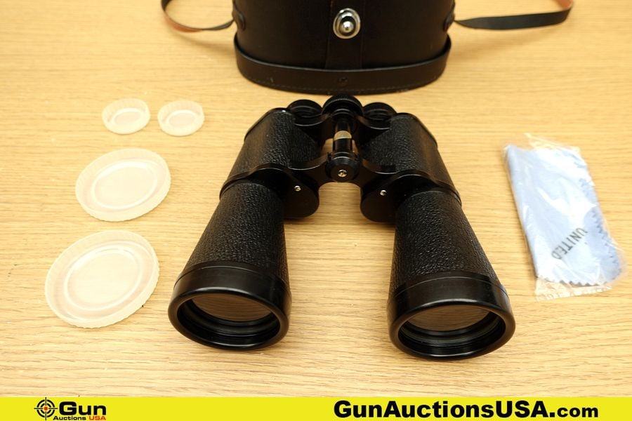 United Binoculars. Excellent. Japanese Made 20x50 Metal Binoculars. Includes Original Carrying Case.: United Binoculars. Excellent. Japanese Made 20x50 Metal Binoculars. Includes Original Carrying Case. Good for Bird Watching and Target Practice.. (74488) (GSCM67)