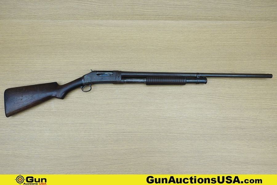 Winchester 97 16 ga. MATCHING NUMBERS Shotgun. Good condition, Normal Handling Marks, Scattered: Winchester 97 16 ga. MATCHING NUMBERS Shotgun. Good condition, Normal Handling Marks, Scattered Spotting and/or Pitting. 28" Barrel. Shiny Bore, Tight Action Pump Action MATCHING NUMBERS on Barrel and