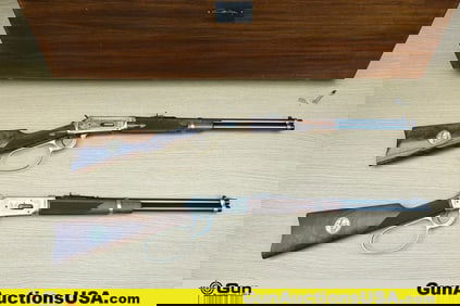 Winchester 94 JOHN WAYNE ONE OF THREE HUNDRED .32-40 WIN COMMEMORATIVE MATCH SET Rifle. Like New.