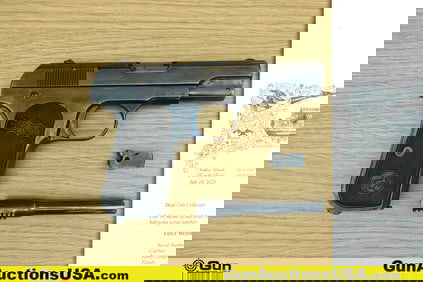 COLT 1903 .32 ACP COLLECTOR'S Pistol. Very Good. 3.75" Barrel. Shiny Bore, Tight Action Semi Auto