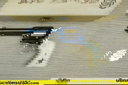 COLT SINGLE ACTION FRONTIER SCOUT .22 LR COMMEMORATIVE Revolver. Like New. 4.75" Barrel. WOW!