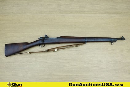 SMITH-CORONA 1903-A3 30-06SPRG RARE AND COLLECTIBLE Rifle. Very Good. 24" Barrel. Shiny Bore, Tight