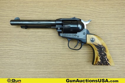 RUGER SINGLE - SIX FLAT LATCH .22 caliber Revolver. Good condition, Normal Handling Marks, Scattered