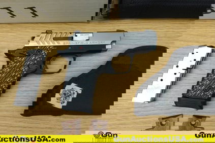 SPRINGFIELD 911 380 ACP Pistol. Excellent. 2 3/4" Barrel. Shiny Bore, Tight Action Semi Auto Compact