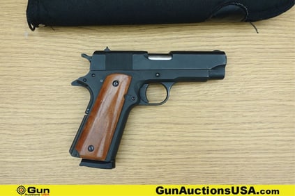 ROCK ISLAND 1911 45 ACP Pistol. Very Good. 4" Barrel. Shiny Bore, Tight Action Semi Auto Features a